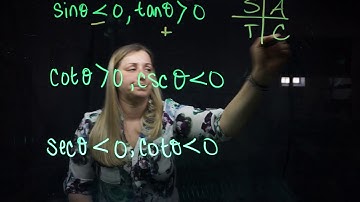 How to Determine Which Quadrant Your Triangle Is In.