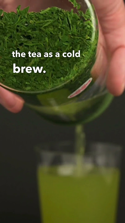 Can you cold brew green tea?