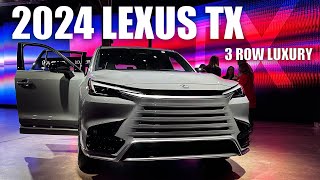 2024 Lexus TX Walkaround: A Luxe Grand Highlander?