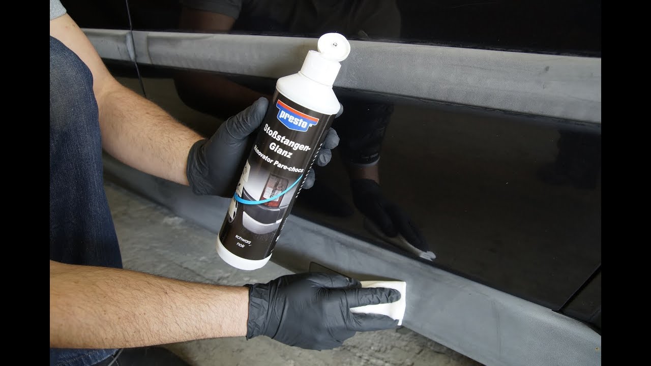 presto Stoßstangenglanz - Frischt Stoßstangen wieder auf!