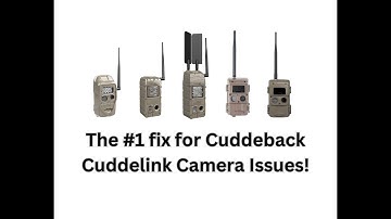 The number one fix for Cuddeback Cuddelink Camera issues!