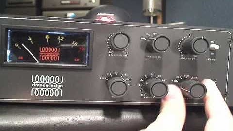 Vintagedesign CL1 Compressor @ ZenPro Audio