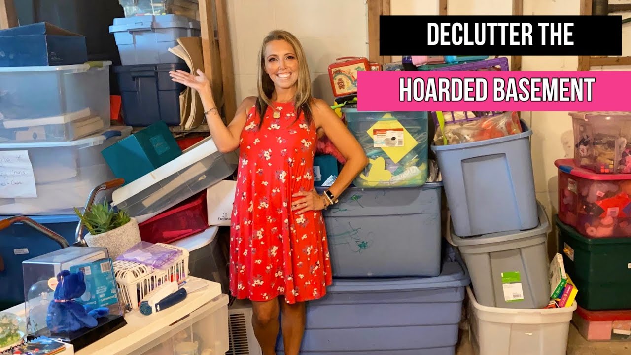 Hoarders ️ Declutter the Extremely Hoarded Basement Part 16 | Clutter ...