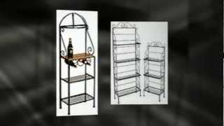 Pot Rack Place 3 - Quality Steel & Wrought Iron Kitchen Accessories