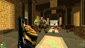Doom 2 Hellbound - Hellbnd.wad - MAP01 Apartments - Ultra Violence