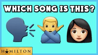 Can YOU Guess the Hamilton Song By The EMOJIS?? (EXPERT LEVEL Hamilton Quiz!)