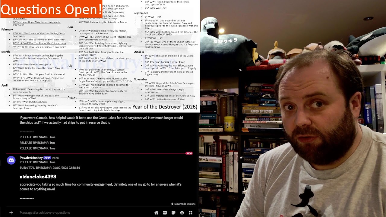 Top/Bottom 5 inventions/adaptations of RN ships that came from the ships themselves...(Patreon Live)