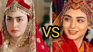 Bala hatun VS Haleema Sultan #Esra bilgic vs Ozge toere #