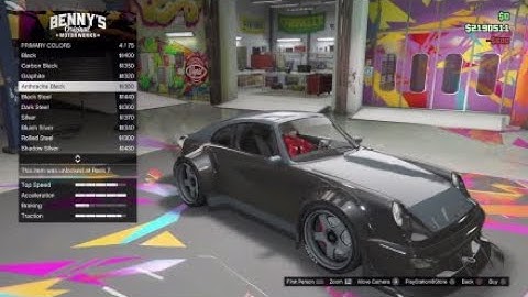 GTA Online Car Showcase: Pfister Comet Retro Custom  (1990 Porsche 911 RWB Wide-Body Custom)