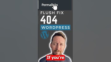 Fix Wordpress 404 Page Not Found Error #wordpress #404