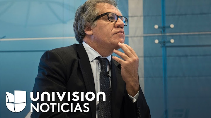El secretario general de la OEA pide a Venezuela que celebren elecciones generales