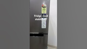 Does your fridge need a stabilizer  for protection, watch this to know.