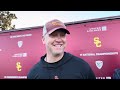 Usc qb coach luke huard  spring ball day 10