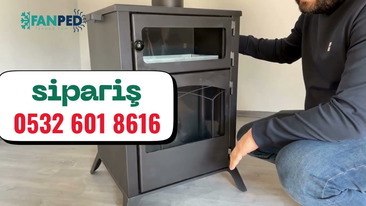 SAMRUK 8 MODEL EV TİPİ PELLET SOBASI TESLİMAT VE KURULUM   DETAYLI ANLATIM (YENİ)