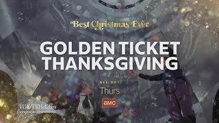 AMC HD US Thanksgiving Advert 2019 Golden Ticket Thanksgiving