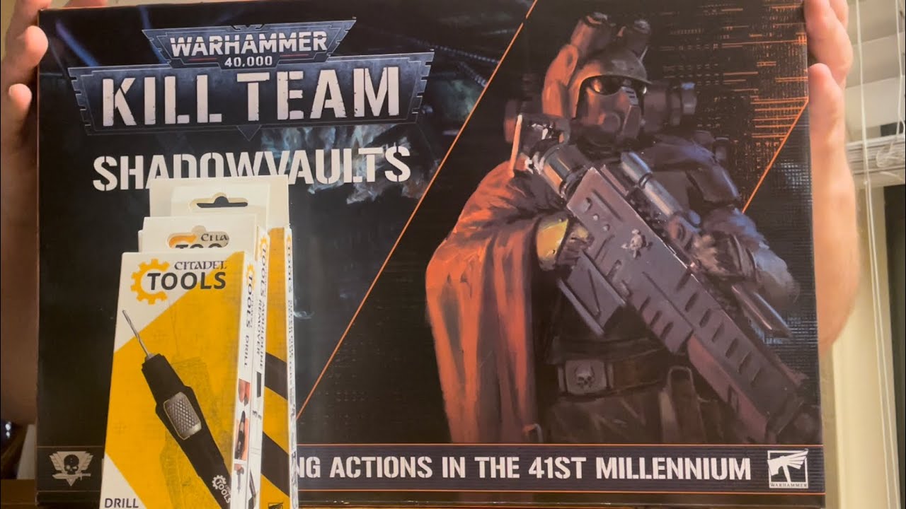 Kill Team Shadowvaults unboxing and New Citadel Tools discussion