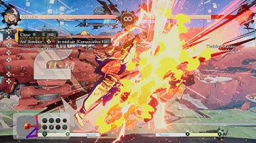 Axl Low mid screen combo