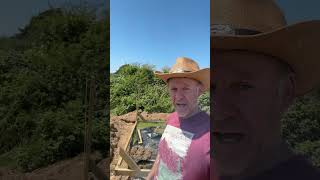 Green house started #greenhouse #selfsufficiency #thegoodlife #growyourownfood #diy
