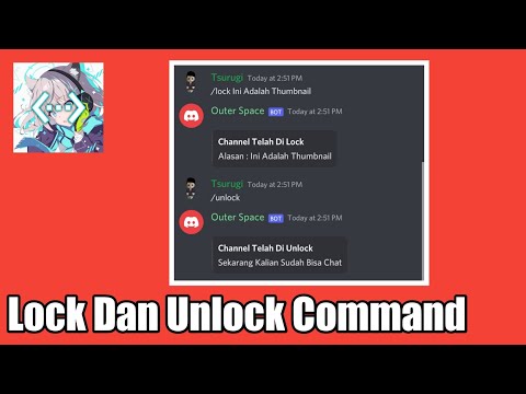 Cara Membuat Command Lock Dan Unlock Channel BDFD | +5