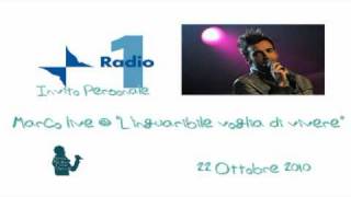 22.10.10-MARCO MENGONI "IN UN GIORNO QUALUNQUE" live @ INVITO PERSONALE