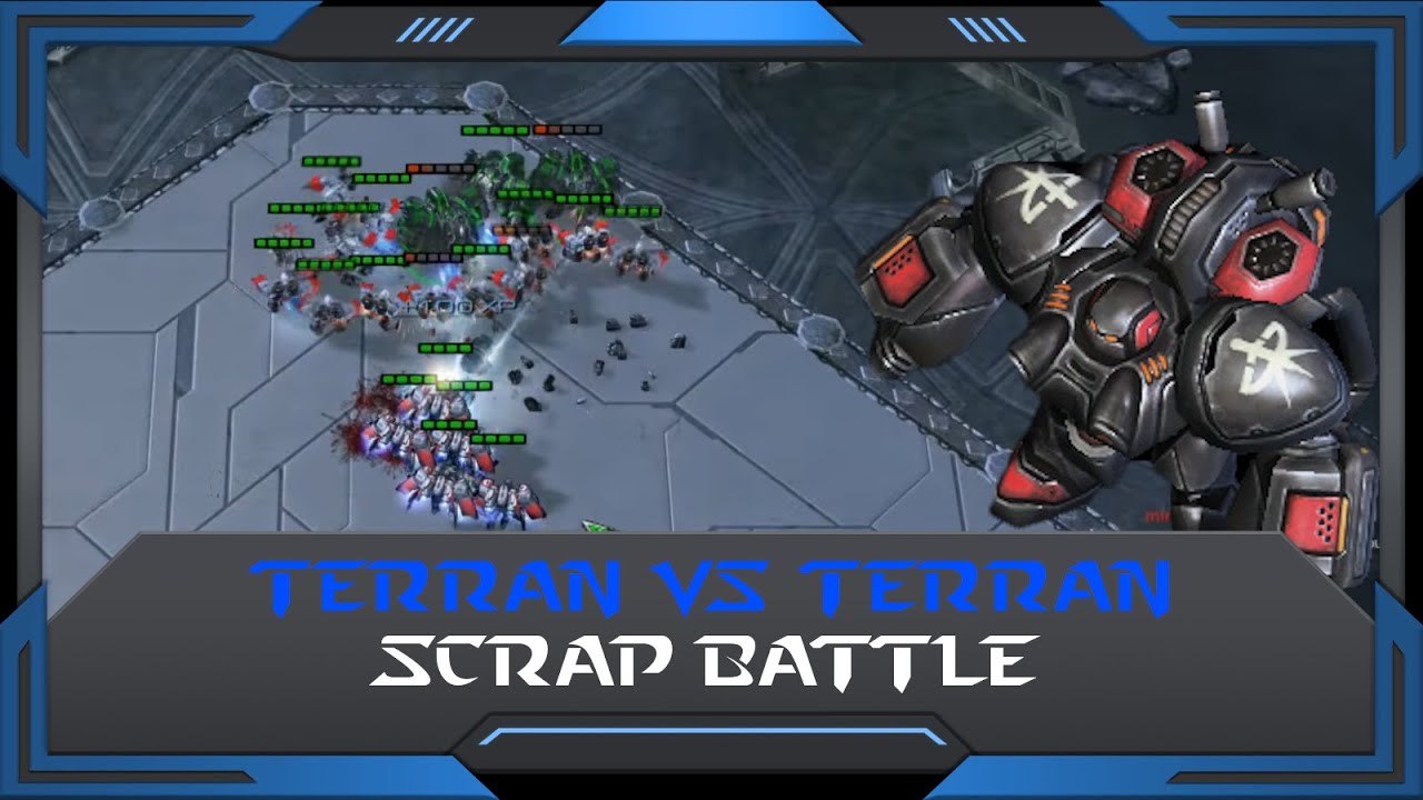 Sc2 Ruff StarCraft 2 (RuFF Highlight): Scrap Battle - YouTube