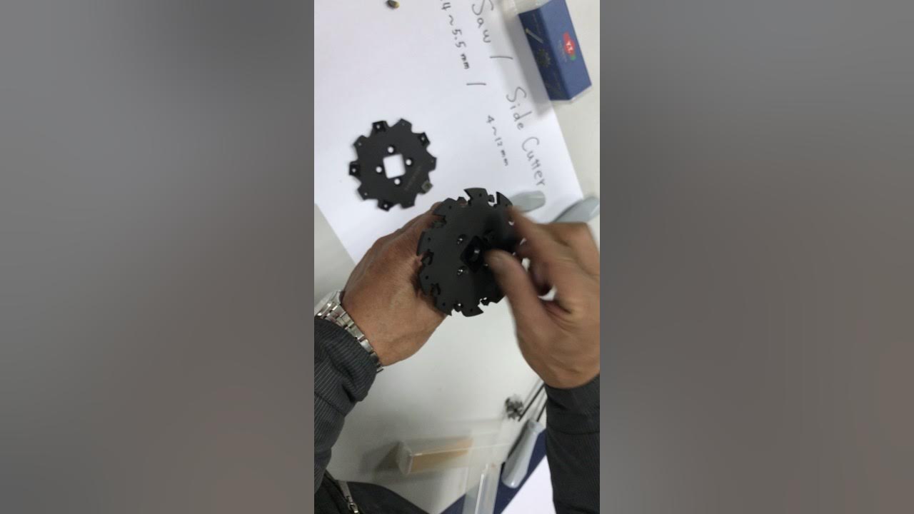 Y.T. indexable slitting saw and side milling cutter YouTube