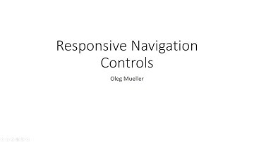 TwinCAT 3 HMI Tutorial Responsive Navigation