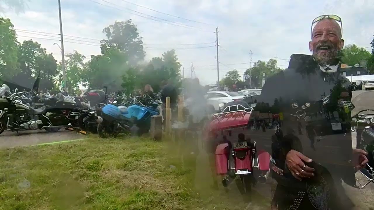 Port Dover's, Friday the 13th Rally. June,2025