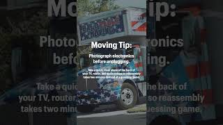 MOVING TIP: Photograph Electronics Before Unplugging 🔌