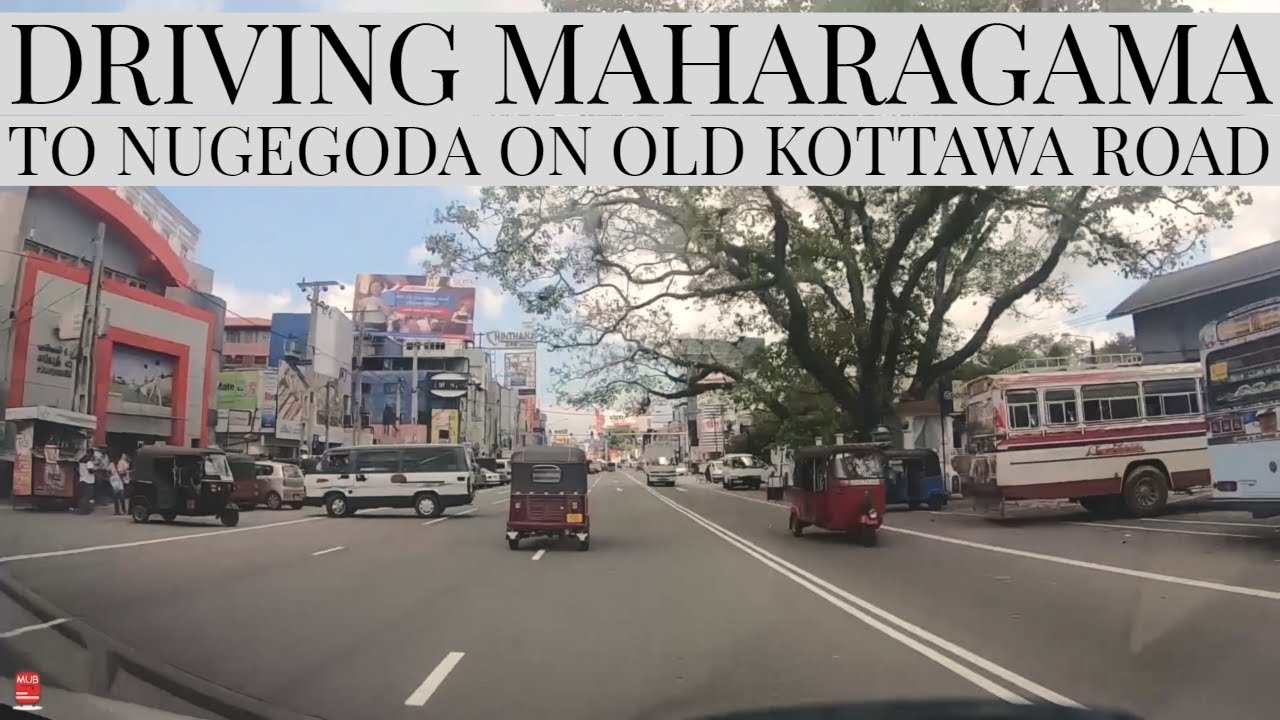 Streets of Colombo, Maharagama to Nugegoda on old Kottawa road