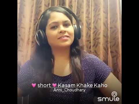 Kumarsanu Alkayagnik Kasam Khake Kaho Short Cover Dil Hai Tumhara Anni Choudhary 