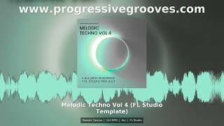 Melodic Techno Vol 4 FL Studio Template Tale Of Us Style