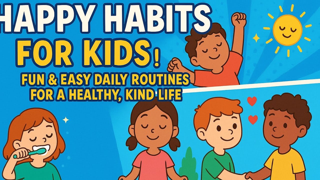 Happy Habits for Kids! | Fun & Easy Daily Routines for a Healthy, Kind ...