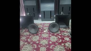 Western Electric 555W & Bass 460mm Western Electric 4151A