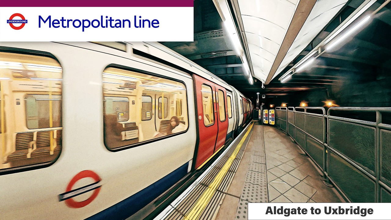 Aldgate to Uxbridge – Metropolitan Line | 1h 0m