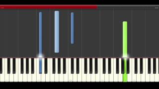 Road to perdition piano midi tutorial sheet partitura chords