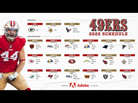 See the complete 2022 San Francisco 49ers schedule