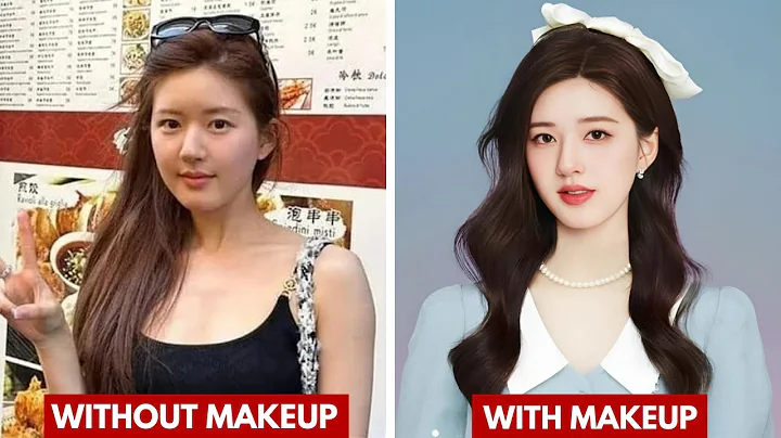 CHINESE ACTRESS WITH OPEN MOUTH MAKEUP AND WITHOUT MAKEUP |  CHINESE ACTORS - DayDayNews