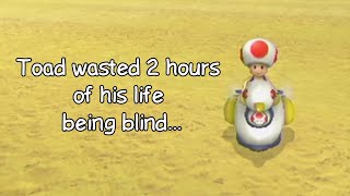 Toad Goes Blind