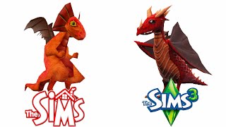 ♦ Sims 1 vs Sims 3 : Dragons