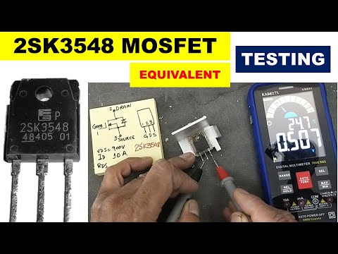 {895} How to test mosfet using multimeter - YouTube