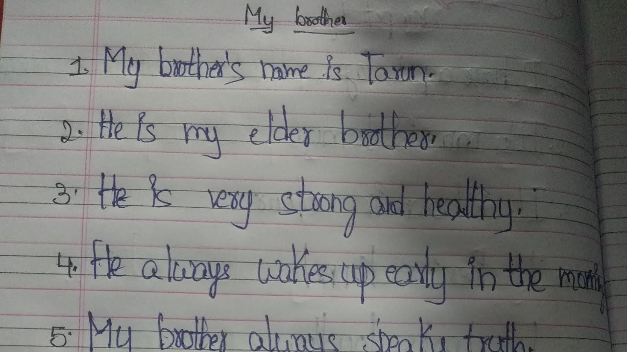 Essay about a person picture