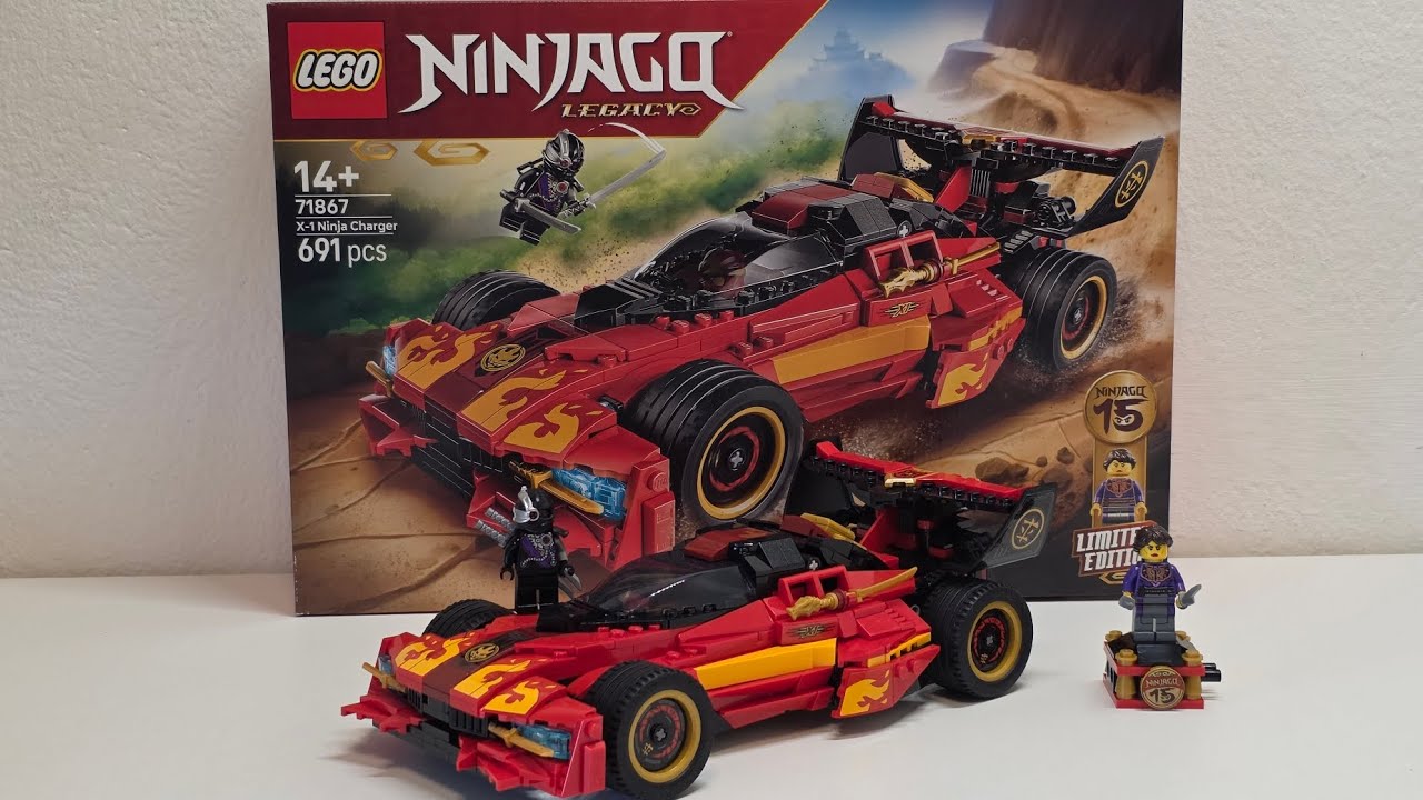 Review!LEGO Ninjago Legacy 71867 X-1 Ninja Charger - YouTube