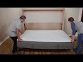 Part 3 of 3 Assembling the Easy DIY Murphy Bed Easy Steps