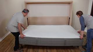 Part 3 of 3 Assembling the Easy DIY Murphy Bed Easy Steps