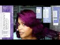 How I Bleach My Roots and Change Hair Color l ion Permanent Brights Radiant Orchid l Marylin Morales