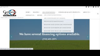 How to rank CalibratingAir in relevant search results like HVAC Companies Colorado Springs