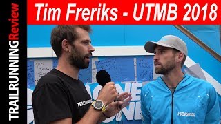Tim Freriks - Utmb 2018 - Claro Favorito Para Ganar Occ