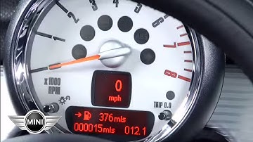 MINI USA | Tachometer Display