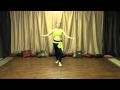 Belly Dancing - How to Belly dance 3 4 shimmy down and 3 4 shimmy up